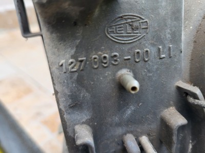 Far st&amp;acirc;nga Mercedes C190 W201 vintage foto