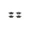 Placute frana VOLVO S80 I TS XY BREMBO P86014