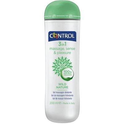 CONTROL - WILD NATURE GEL MASAJE 3 EN 1 200 ML foto