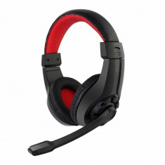 Casti gaming Gembird GHS-01 Black / Red foto