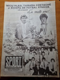 Sport decembrie 1986-nicu vlad,m. puica,jiul petrosani,steaua castigatoarea CCE