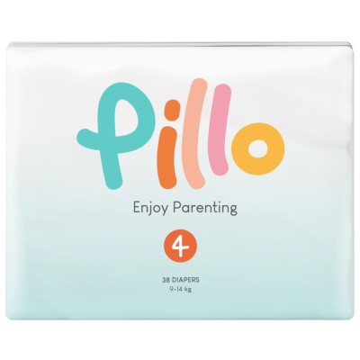 Pillo Scutece de bebeluș, 152 buc., mărimea 4 (9-14 kg) foto