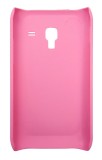Husa tip capac spate roz (cu puncte) pentru Samsung Galaxy Ace Plus S7500