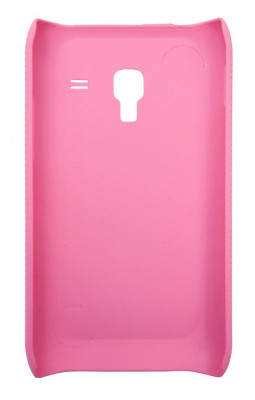Husa tip capac spate roz (cu puncte) pentru Samsung Galaxy Ace Plus S7500 foto