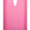 Husa tip capac spate roz (cu puncte) pentru Samsung Galaxy Ace Plus S7500