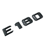 Emblema E 180 pentru spate portbagaj Mercedes, Negru, Mercedes-benz