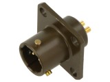 Conector circular PT/451, tată, 2 pini, 7,5A, 600V, AMPHENOL