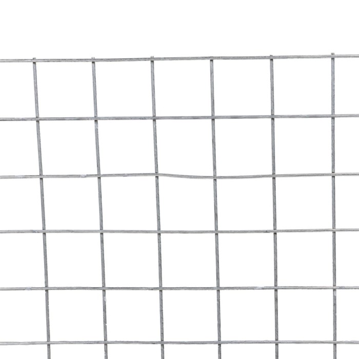 Panou zincat diametru 2.5 mm, 1000 x 2000 mm, ochi 25 x 25 mm