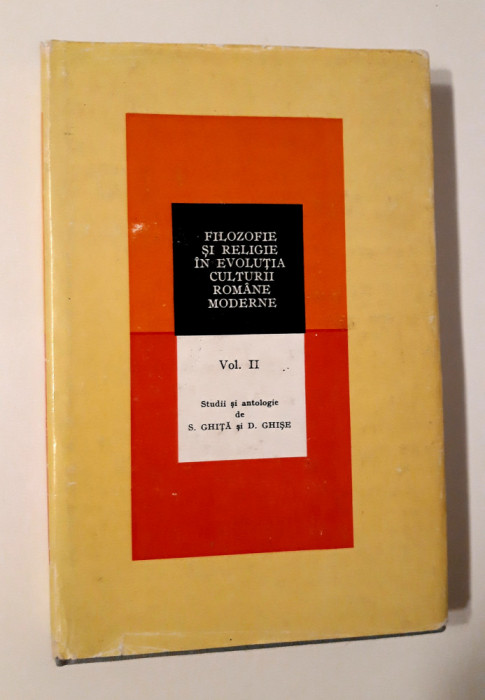 S Ghita D Ghise Filozofie si religie in evolutia culturii moderne romane volum 2