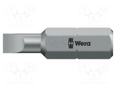 Capăt șurubelniță plată WERA 5,5x1,0mm, lungime 39mm