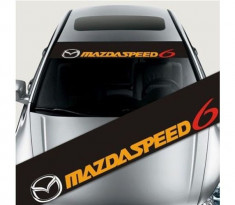 Sticker parasolar auto Mazda Speed foto