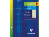 Mapa cu foi liniatura franceza, culoare vernil, A5+ (17 x 22 cm) 50 coli, 90 g, Clairefontaine