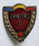 Arbitru international de fotbal, categoria a 2a, insigna veche din anii 1950