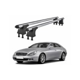 Bare transversale aluminiu pentru Mercedes CLS C218 2010+ cu puncte fixe