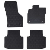vidaXL Covor pentru mașină 4 pcs Negru TPE 42029157
