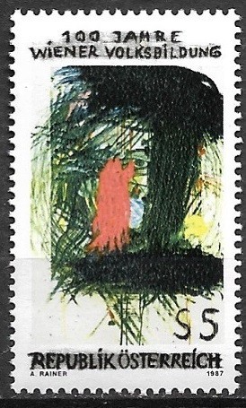 C894 - Austria 1987 - Educatia neuzat,perfecta stare