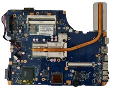 Placa de baza laptop second hand Toshiba Satellite L500-1H1 cu heatsink Core 2 DUO
