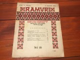 Revista Ramuri Drum Drept anul XVII nr 16 / 15 august 1923 !