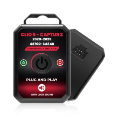 Emulator Blocator volan, Renault Clio 5, Captur 2, 2020-2025, cu sunet