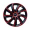 Set 4 capace roti Extra Stig Red R17 pentru gama auto Volvo