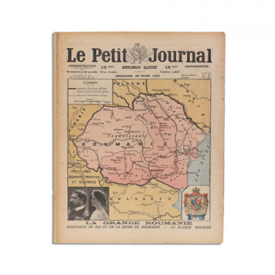 Publicația &amp;bdquo;Le Petit Journal&amp;rdquo;, 28 Martie 1920 foto