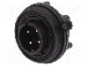 Conector circular, tata, 4 pini, BULGIN - PX0747/P