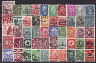 1991 - lot timbre Germania veche foto