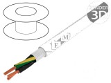 Cablu de control &Ouml;LFLEX&reg; FD CLASSIC 810 3G1mm2 PVC gri
