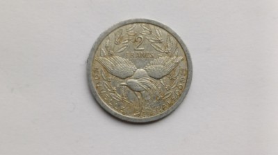 Noua Caledonie-2 Francs 1987 foto