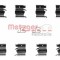 Set accesorii, placute frana SUZUKI GRAND VITARA II (JT) (2005 - 2016) METZGER 109-1244