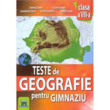 Teste de geografie pentru gimnaziu. Clasa a 8-a - Constantin Dinca