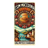 eSIM Macedonia, Unlimited Standard, 30 Days