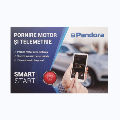 Pandora SMART START + montaj cu pornire din telefon CarStore Technology foto