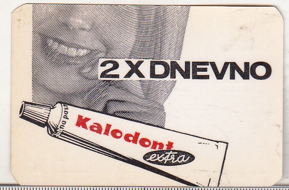 bnk cld Calendar 1969 Kolodent