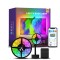 Banda LED RGBIC pentru TV, WiFI, Sincronizare Imagine, Inteligenta, TV Backlight, Control Aplicatie Tuya, Compatibila cu Diagonala TV 55-65 Inches, 3.