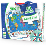 Puzzle 50 piese - Find It! World | The Learning Journey