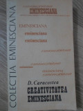 CREATIVITATEA EMINESCIANA-D. CARACOSTEA