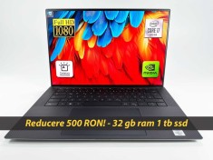 Laptop Dell Precision 5550 i7 - 10875H 32 gb ram 1 tb ssd 15.6 inch Full HD Nvidia T2000 4 gb vRAM ddr6 Garantie 12 Luni foto
