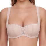 Cumpara ieftin Sutien Balconette SUSA Dirndl Bej 100B Outlet, Armatura, Bumbac, Poliamida, Elastan, Lenjerie Dama, Oktoberfest