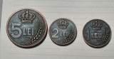 Set replici după probele monetare 1, 2 și 5 lei 1922