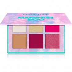 Makeup Revolution Power Shadow Palette paletă cu farduri de ochi culoare Manifest Boo 6,6 g