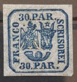 Romania 1864 - Principatele Unite 30 parale,Lp.13