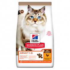 Hill's SP Nograin, Adult, Pui, hrană uscată fără cereale pisici, 1.5kg