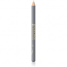 Eveline Cosmetics Eyebrow Pencil creion sprâncene precise cu pensula culoare Grey 1,2 g