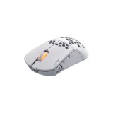 Mouse Gaming Wireless Hator Stellar Pro Wireless, 26000 DPI, Alb