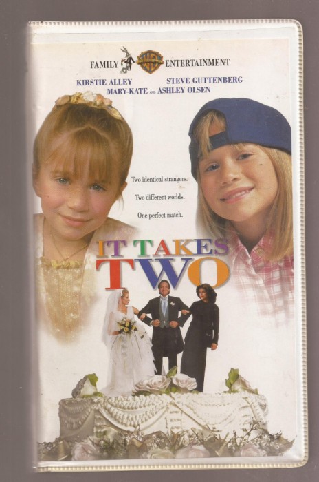 Casete video VHS - Olsen Sisters - It takes Two - Limba Engleza