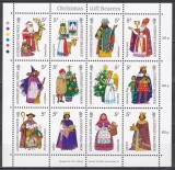 Guernsey 1985 - Timbre de Crăciun, Bloc, MNH, Nestampilat