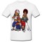 Tricou &quot; Rapper hip hop cartoon &quot;