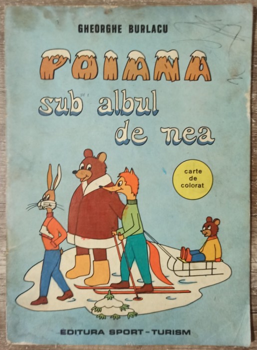 Poiana sub albul de nea - Gheorghe Burlacu