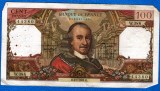 (9) BANCNOTA FRANTA - 100 FRANCS 1969 (02.01.1969), PORTRET PIERRE CORNEILLE